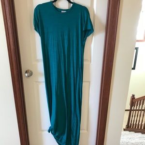 Lularoe Teal Maxidress
